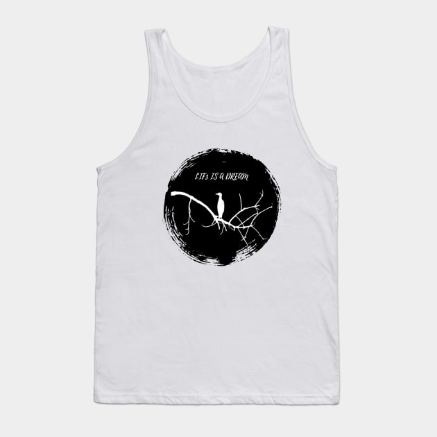 the bird Tank Top by LIF3 IS A DREAM